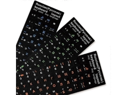 Adesivo De Pvc Para Teclado Russo Para Laptop Ou Desktop De 10 A 17 Polegadas Ly Ebike