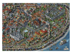 Puzzle Anatolian Vista Aérea de Istambul 3000 Peças