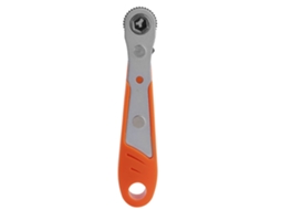 Mini Chave De Catraca Com Soquete Para Broca 1/4" E 36 Dentes, Fenda, Ferramentas Manuais Carro, Laranja. -aquaforge