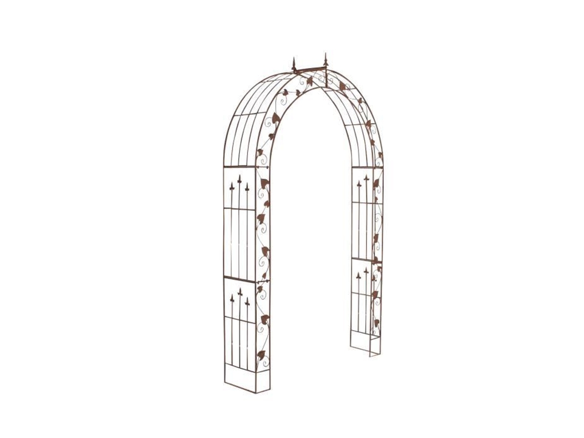 Arco De Rosa Clp Emma, Arco De Rosa Em Ferro Zincado E Revestido A Pó, Muito Estável E Elegante, 5 Cores À Escolha 250 Cm ...