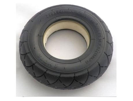 Pneu de Roda Maciça Sem Câmara 200X50 8X 2 FOLAYA Compatível com Razor Scooter E100 E200 E150 E175