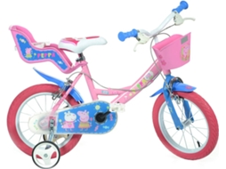 Bicicleta PEPPA PIG Rosa (Idade Mínima: 4 anos - 14")
