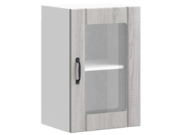 Kitchen Wall Cabinet, Kitchen Wall Cabinets Vidaxl Cinzeto Madeira Processada (n/a)