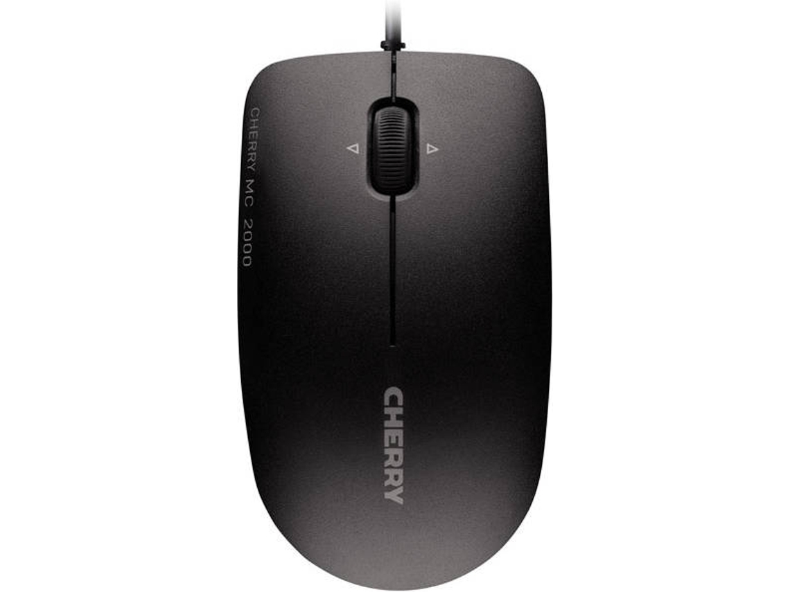 Rato CHERRY MC 2000 (USB - Casual - 3200 dpi - Preto)