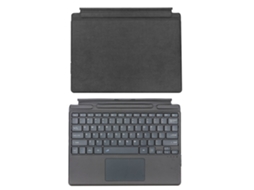 Teclado Compacto Com/ Sem Iluminação Para Surface Pro 8/9/x Leve Ergonômico Com Longa Duração Da Bateria