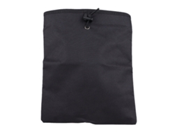 Bolsa de Reciclagem Grande com Molle de Nylon Preto S/MARCA