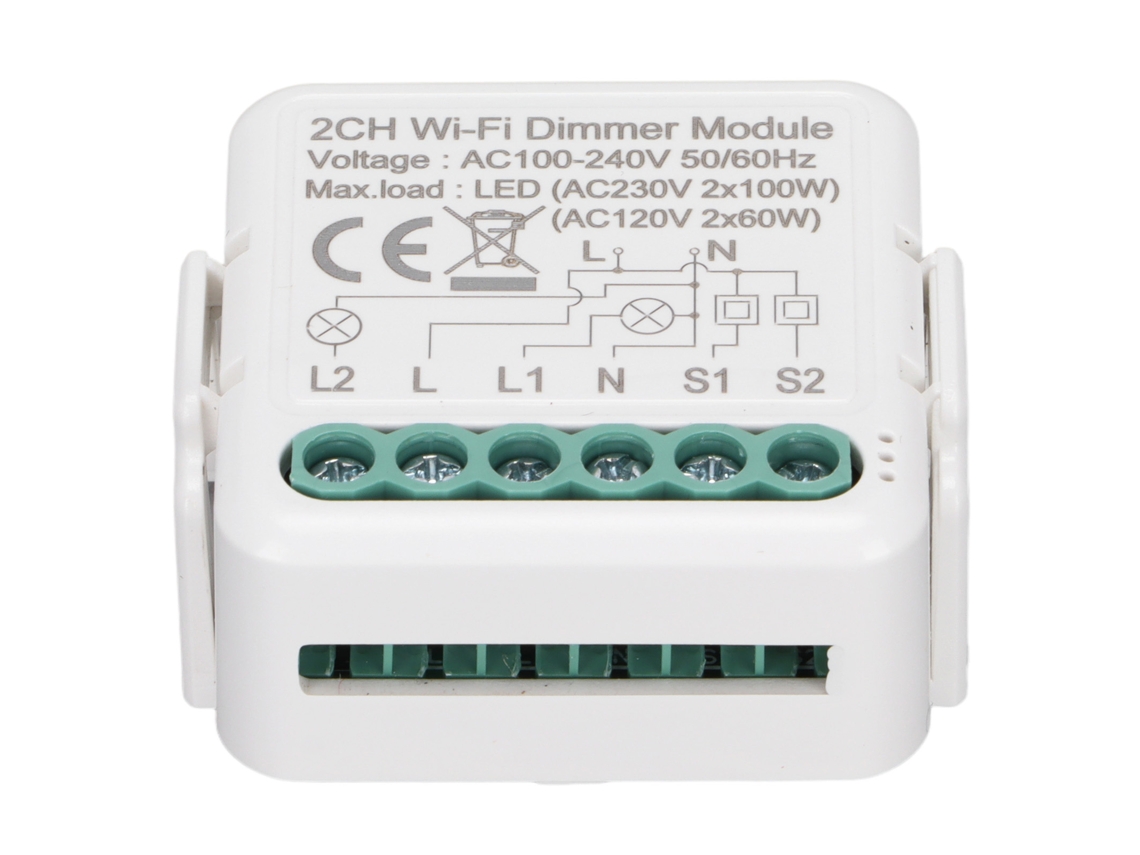 Módulo de Interruptor Dimmer Inteligente Wifi LAXISCREED