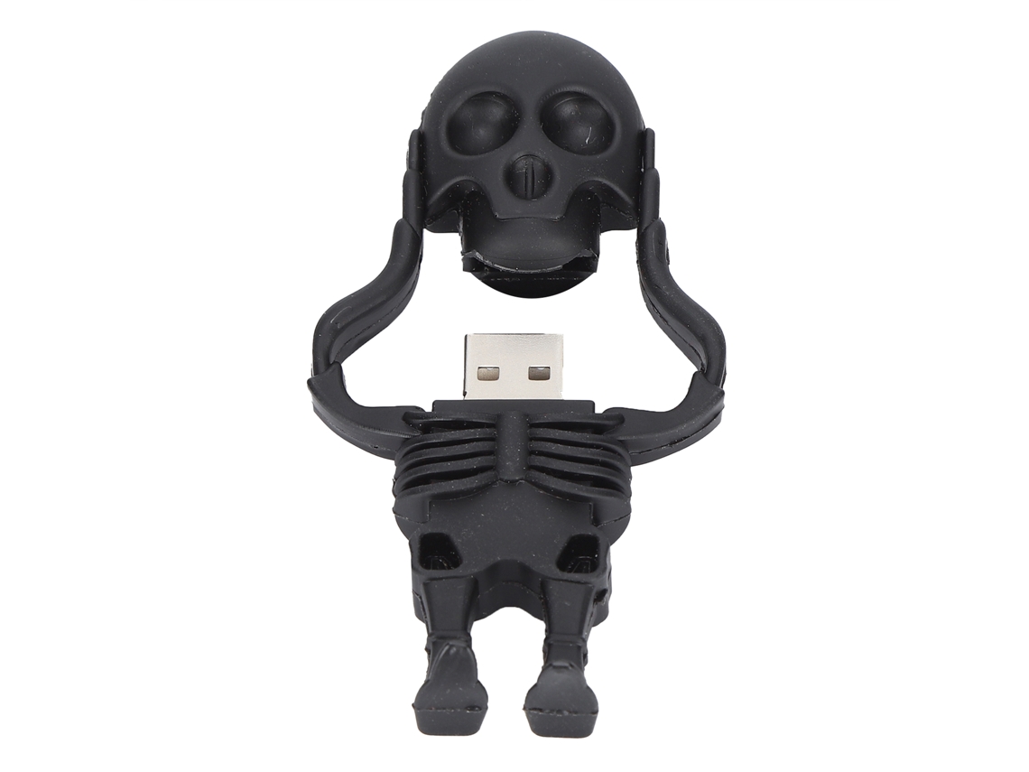 Pen Drive Caveira Preta 32gb LAXISCREED