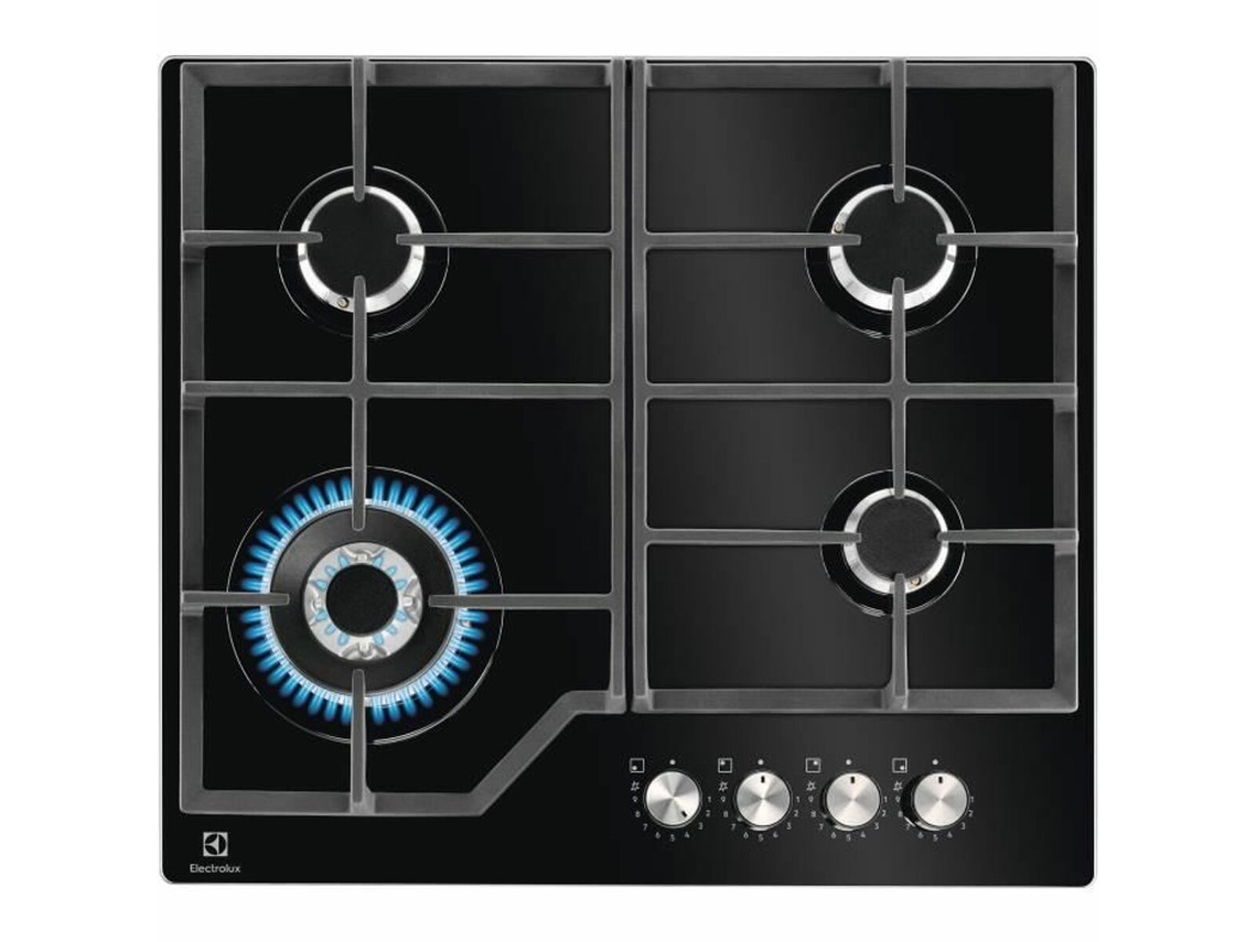 Placa a Gás ELECTROLUX KGG64362K (62 cm - Preto)