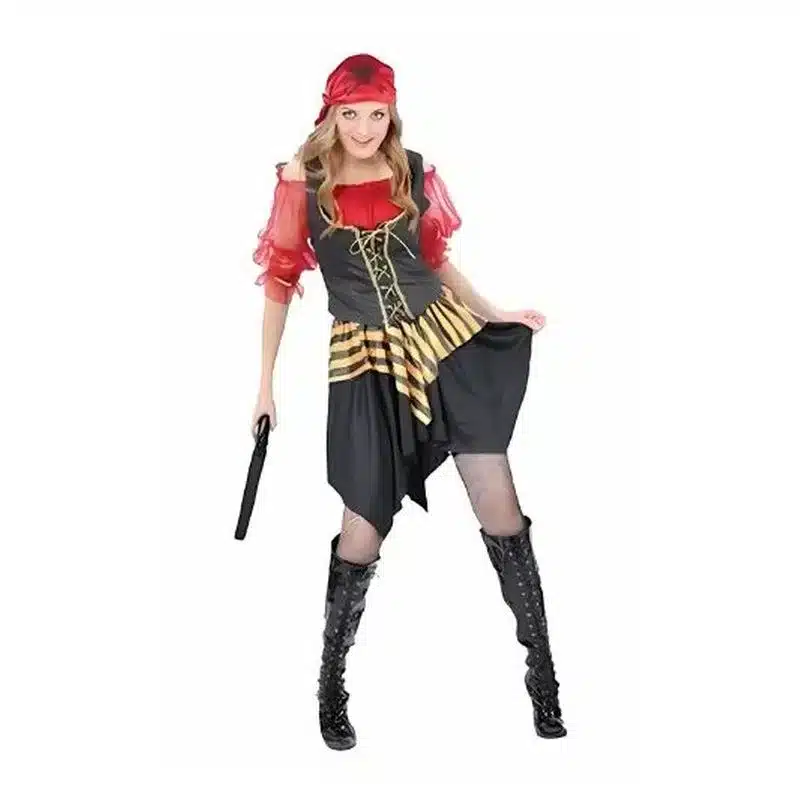 Disfraz De Mujer Pirata Talla Única 86861 U Fentoys Fentoysmás De 14 Años