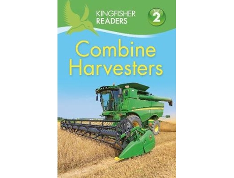 Livro kingfisher readers: combine harvesters (level 2 beginning to read alone) de hannah wilson (inglês)
