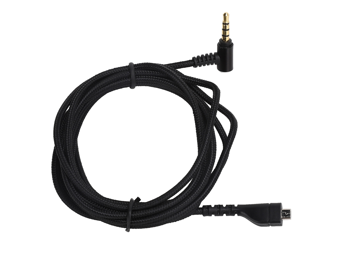 Cabo de Áudio 3.5mm para Fones Arctis 3/5/7 Pro, Náilon, 2m | S/MARCA