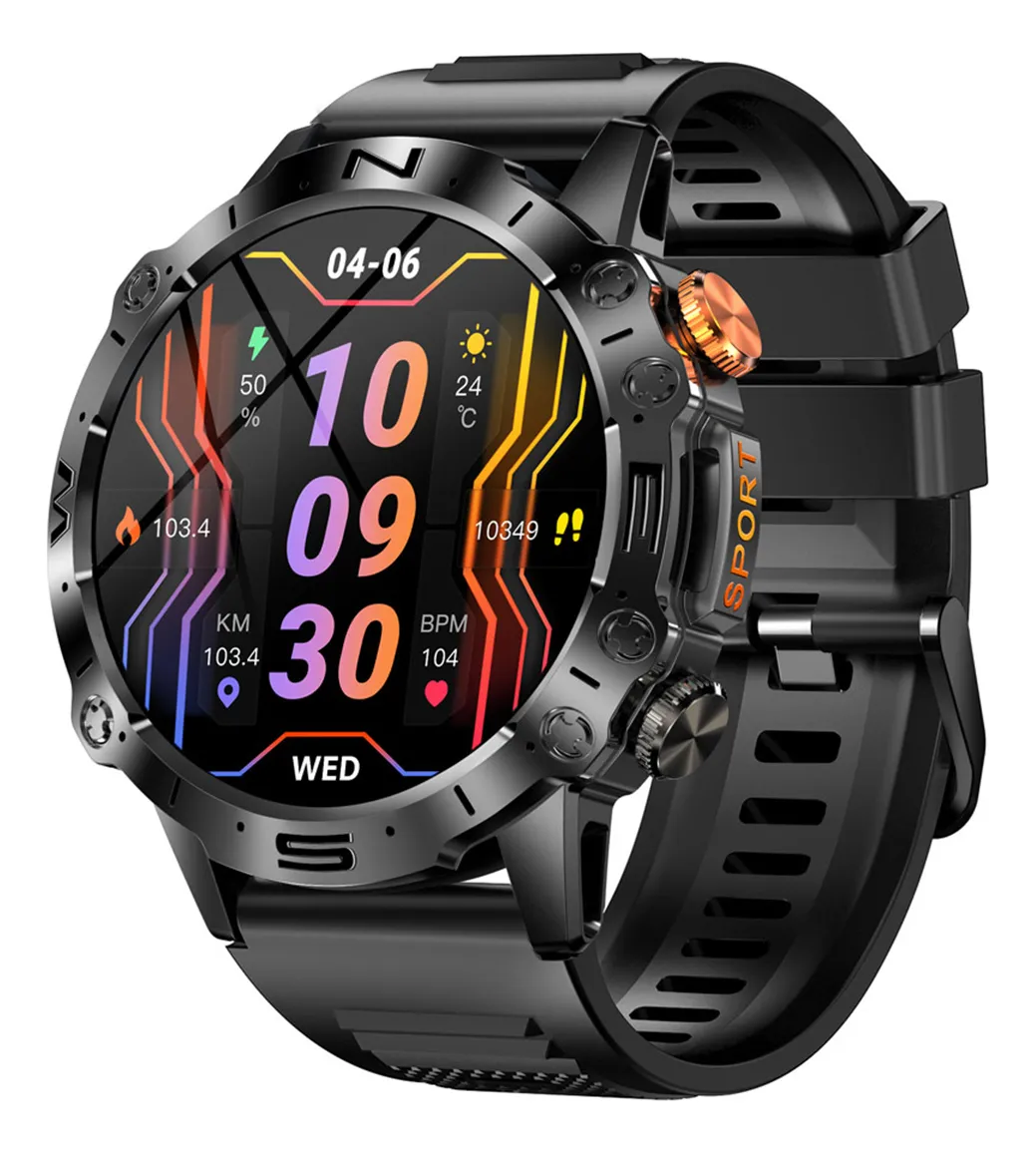 Relógio Inteligente Vayotoy K59 com Bluetooth, Chamadas, Esportes e Fitness