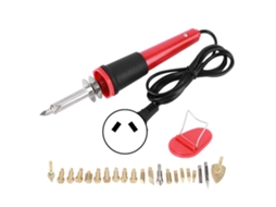 Juego De Soldador Eléctrico 30w Pluma De Quemado En Madera Herramienta De Grabado Y Pirografía Plug Au Ca220v