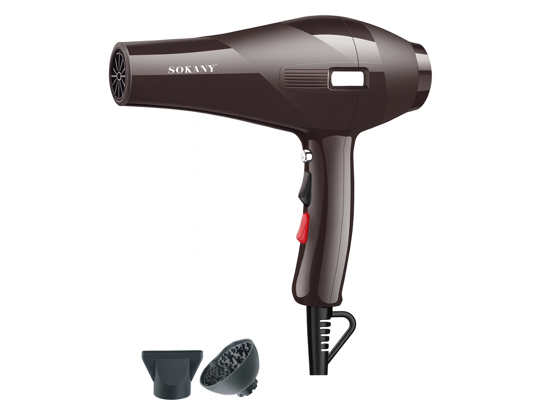 Secador De Cabelo 2000w Sokany Sk 14008 Preto