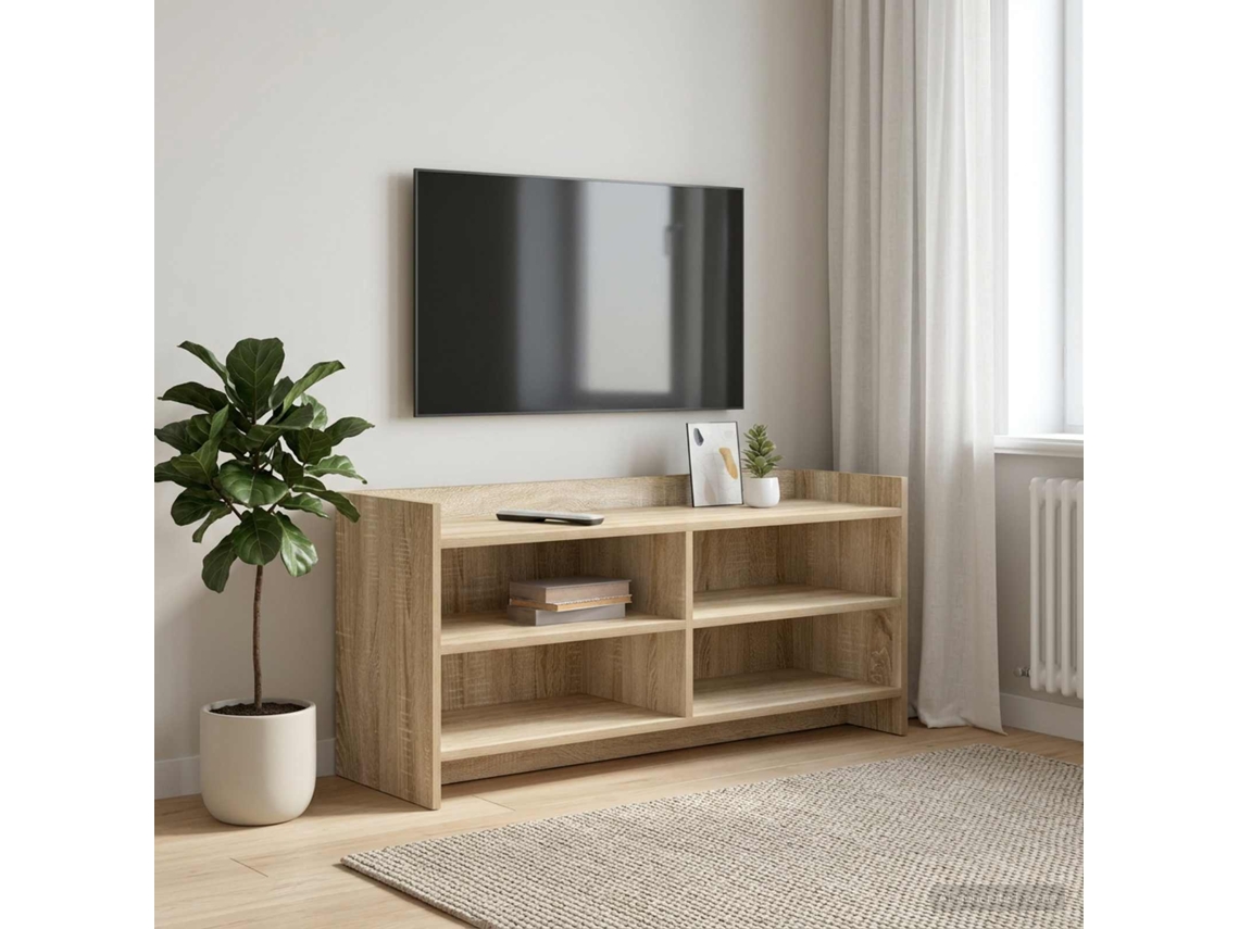 Vidaxl Gabinete Para Tv 100 X 33 X 47 Cm Carvalho Sonoma