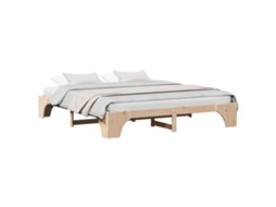 Estrutura da Cama Natural 180 X 200 Cm MAISON EXCLUSIVE