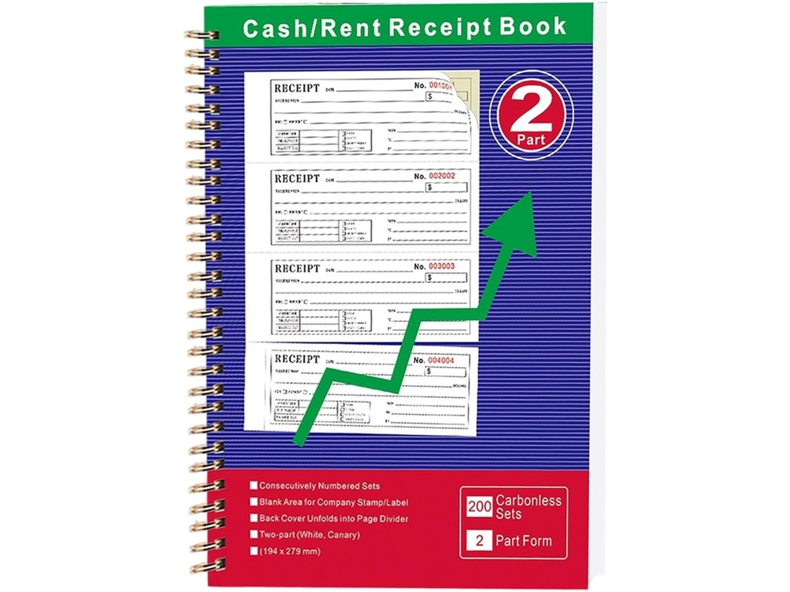 Carnet De Quittances De Loyer Duplicata Sans Carbone À