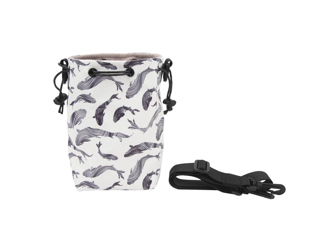 Bolsa de ombro multifuncional portátil com cordão para câmera, grande capacidade, impermeável, estilo baleia, LAXISCREED.
