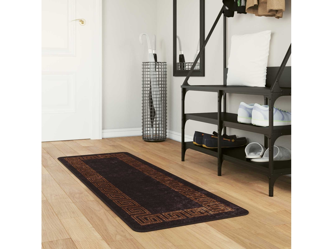 Vidaxl Passadeira Marsa Preto 50 X 100 Cm Poliéster E Pvc
