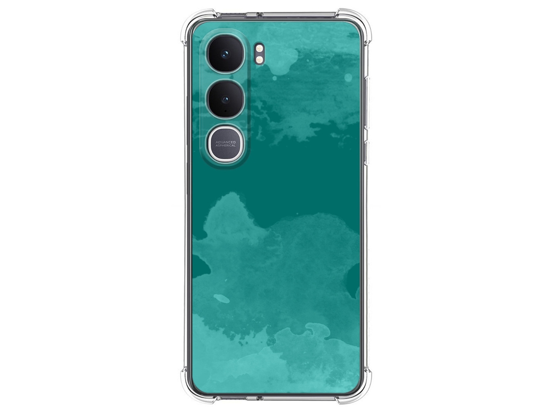 Capa Tumundosmartphone De Silicone Resistente A Impactos Para Vivo Y31 5g / Y21d Com Estampa Em Aquarela 6 Desenhos