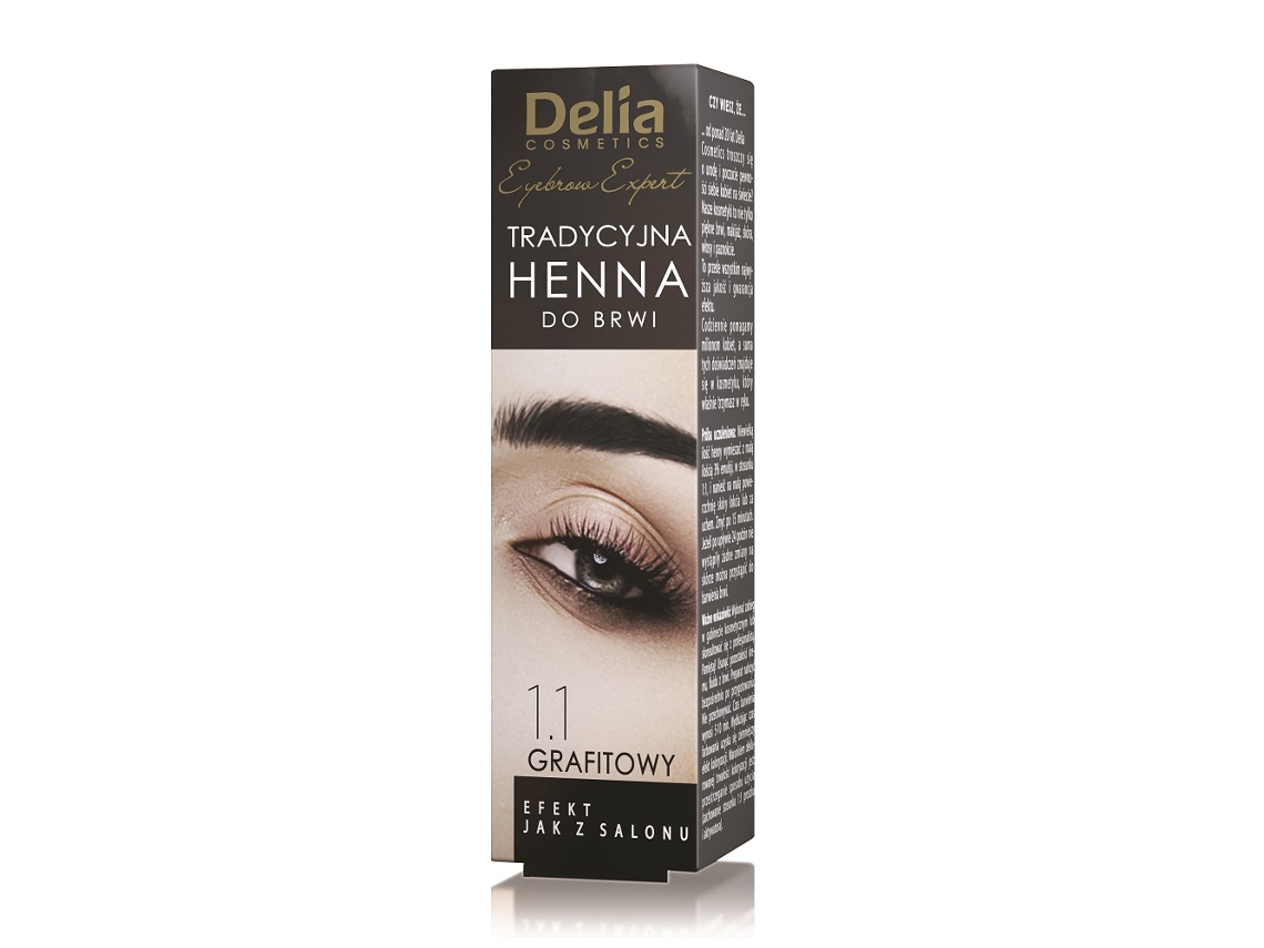 Especialista Em Sobrancelhas Delia Henna Para Sobrancelhas Grafite 1.1, 2g