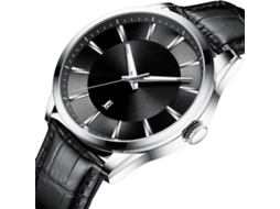 2026 relógio Masculino Curren 8365 de Quartzo com Pulseira de Couro e À Prova D'água