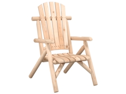 Garden Chair, Garden Chairs Vidaxl Marrom Madeira (n/a)