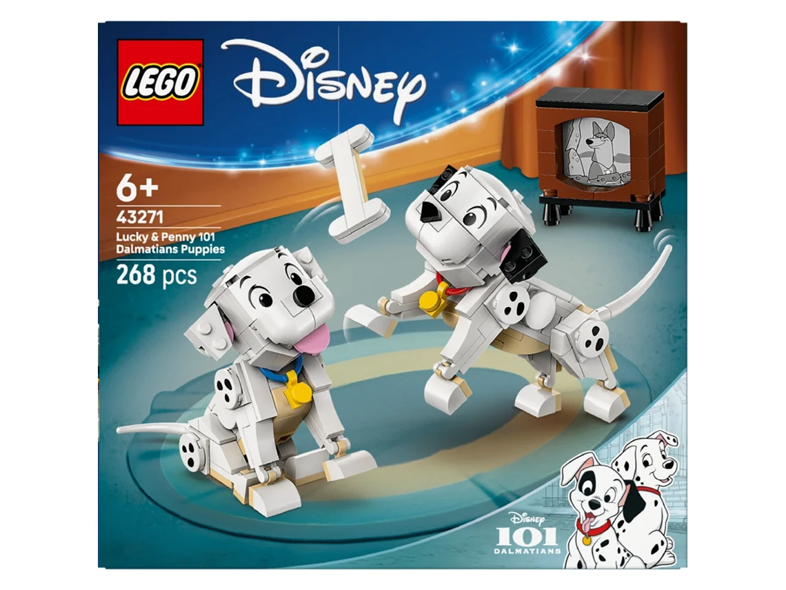 LEGO Disney: Lucky & Penny: Cachorrinhos dos 101 Dálmatas - 43271