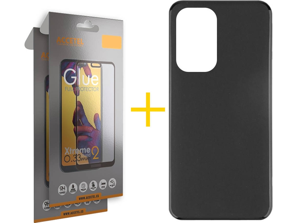 Capa + 2 Películas para Xiaomi MI 11X Pro ACCETEL Preto