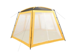 Vidaxl Tenda Para Piscina 500x433x250 Cm Tecido Amarelo