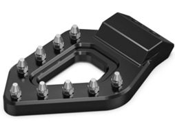 Pedal de Freio Traseiro e Apoios para os Pés Forjados Compatível Fabricado Liga Alumínio T6061: Alta