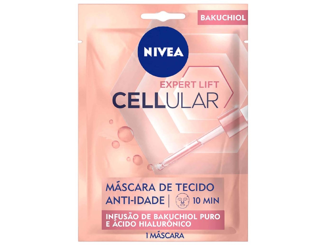 Máscara Facial de Tecido Criogénica Cellular Filler com Bakuchiol NIVEA emb. 1 un