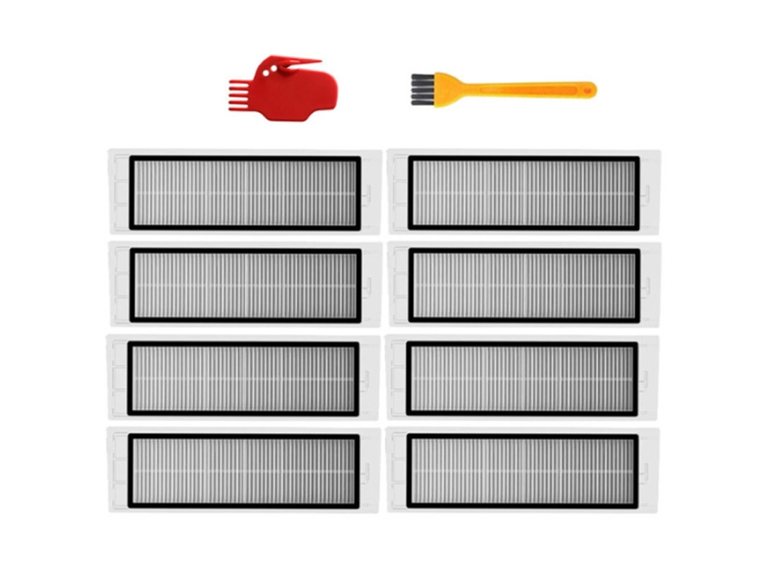 Hepa filtro escova de limpeza para xiaomi 1s mi robô aspirador 2 roborock s50 s51 s5 peças acessórios