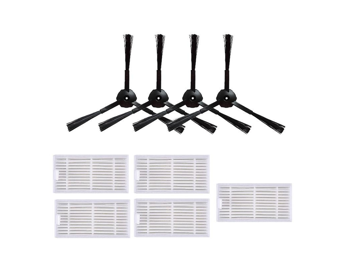 Acessórios de Aspirador Esponja Hepa Filtro Escova Lateral Robô Peças De Vácuo Para V55 V50 V5 V5S V3 V3S V50 Pro X5 Acesso