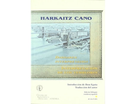 ZEBLAZE - Livro Interpretacion De Los Temblores de Harkaitz Cano Livro Interpretacion De Los Temblores de Harkaitz Cano