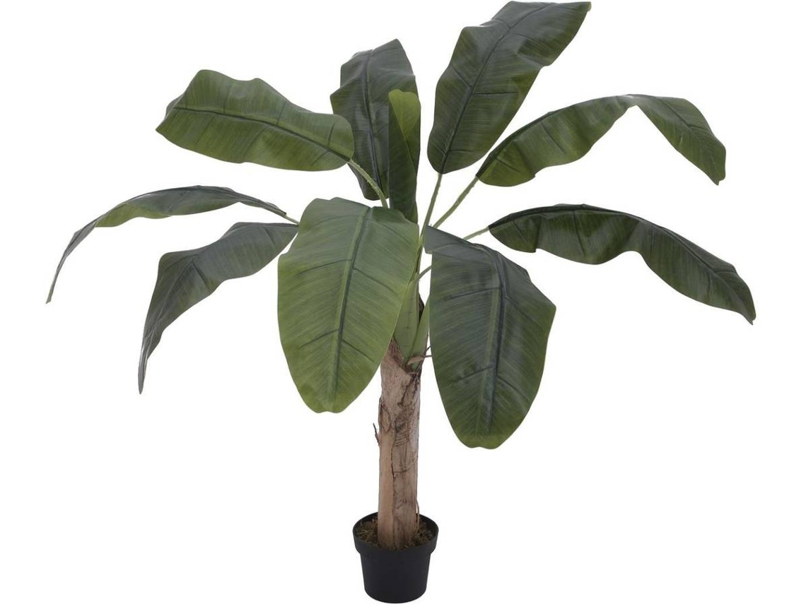 Planta Artificial EUROPALMS Banana (Verde - 100 cm)