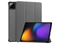 Capa Para Xiaomi Pad 5 Pro (12.4") 2022 Cinza Cuich