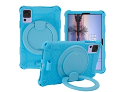 Capa Protetora Em Silicone Para Tcl Tab 8 De 8 Polegadas Hibbent (azul)