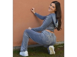 2026 conjunto de Moda Casual para Mujer Velvet Juicy Couture Nuevo Diseño Confortable