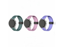 3 Pcs Bracelete Para Garmin Vívoactive 4s (18mm) Cuich
