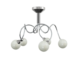 Ceiling Lamp, Ceiling Lamps Vidaxl Branco Vidro