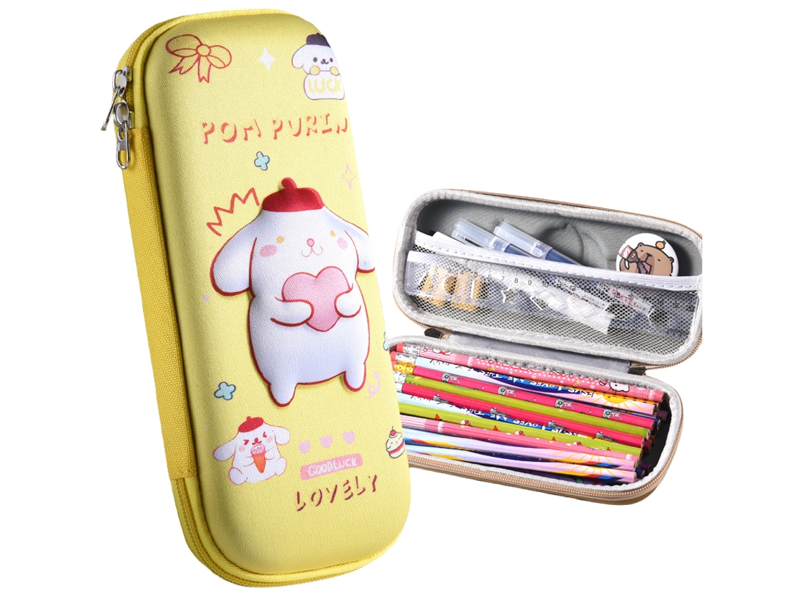 Laxiscreed Estojo De Eva Para Lápis Infantil Com Design 3d E Grande Capacidade