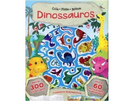 Livro O Meu Livro Autocolantes - Dinossauros