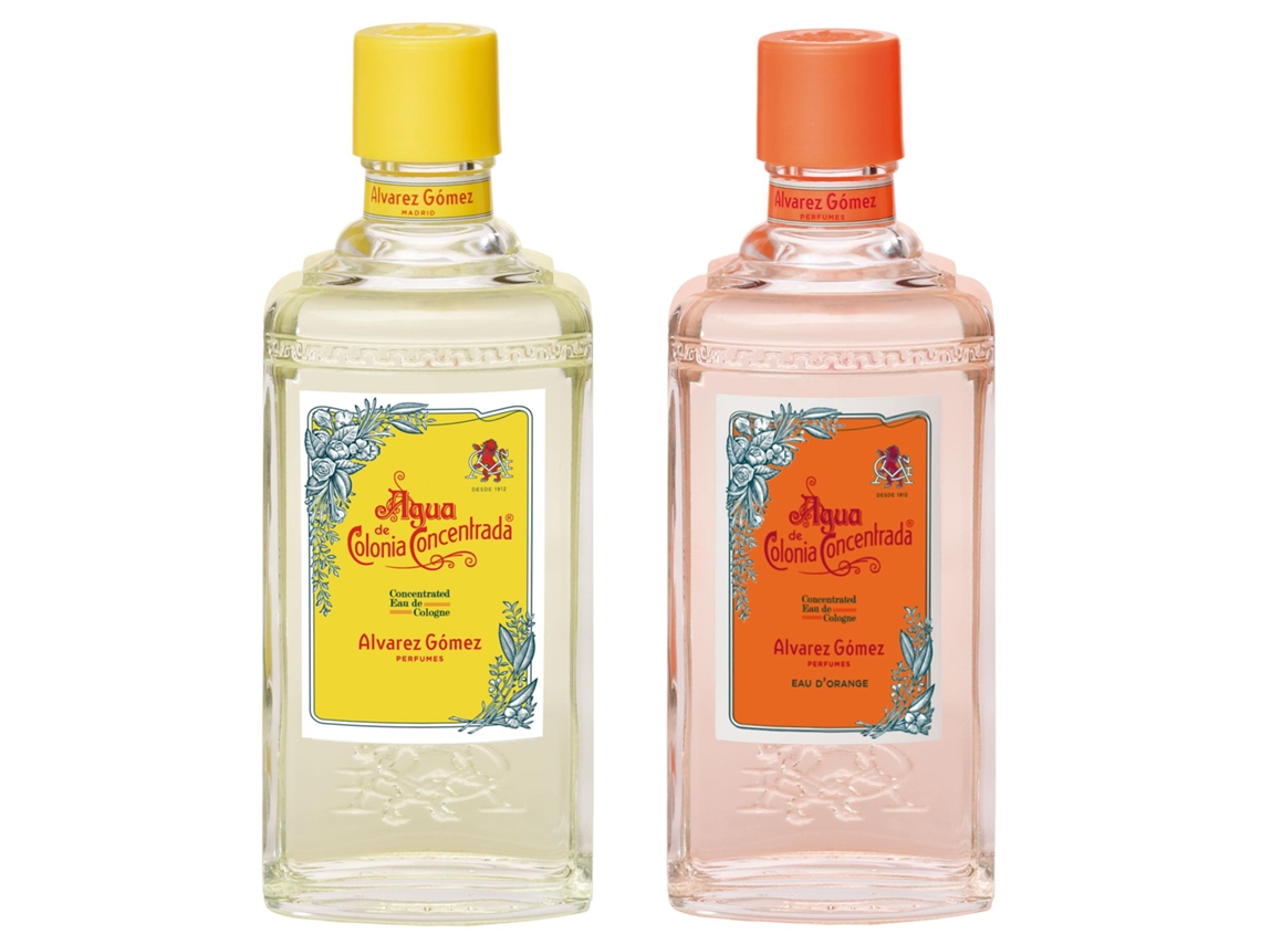 Conjunto De 2 Eau De Colônia Álvarez Gómez (concentrado Dorange)