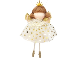 Boneca Anjo De Natal, Pingentes Fofos, Árvore De Natal Artesanal Com Bolhas De Sabão Para Janela.