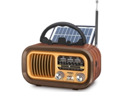 Rádio Vintage Recarregável Portátil J 150 Am/fm/sw GOKOCO