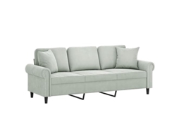 2-seater Sofa, 2-seater Sofas Vidaxl Creme Veludo (n/a)