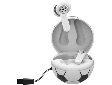 Auriculares Bluetooth True Wireless CHRONUS KT 816-XW2 (In Ear - Microfone - Noise Cancelling  - Branco)