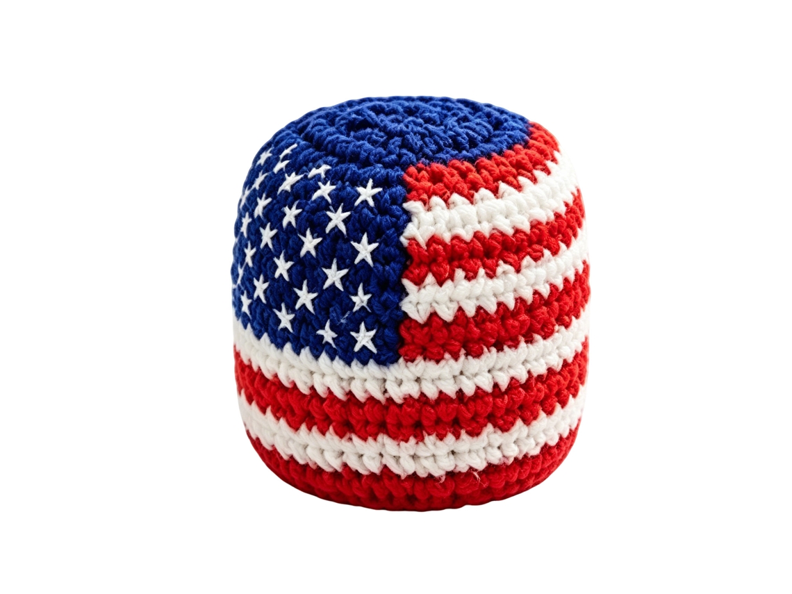 Brinquedo Interativo Laxiscreed Cornhole Personalizado Com Bandeira Americana, Portátil E Durável